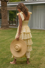 Dalia Maxi Dress Yellow