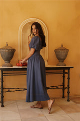 Bambi Blue Maxi Dress Navy