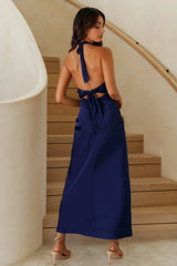 No Hesitating Maxi Dress Navy