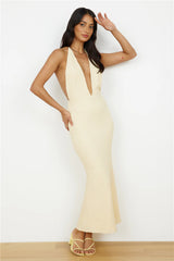 Tainted Love Maxi Dress Yellow