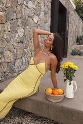 Easy Darling Maxi Dress Yellow