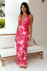 Jet Set Maxi Dress Pink