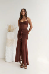 Tallula Maxi Dress Espresso