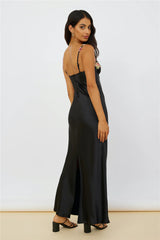 Magnetic Forces Maxi Dress Black