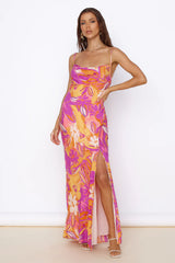 Tropical Sunrise Maxi Dress Multi