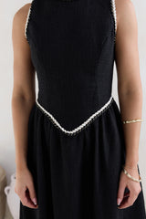 Sea Breeze Stories Maxi Dress Black