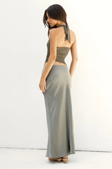 The Sable Maxi Dress Green