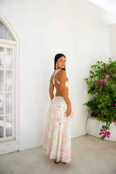 FORTUNATE ONE Clear Skies Maxi Dress Multi