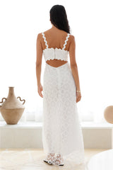 Blanca Maxi Dress White