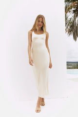 Moonlit Sway Midi Dress Yellow