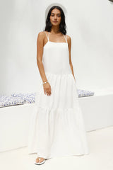 Endless Grace Maxi Dress White