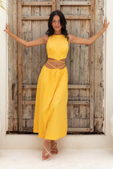 Lifetime Maxi Dress Yellow
