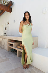Chasing Summer Maxi Dress Green