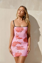 So Romantic Mini Dress Pink