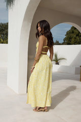 Gelato Stand Maxi Dress Yellow
