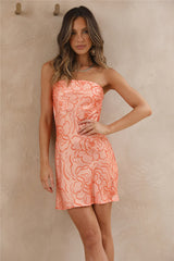 Staying True Dress Orange