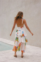 Floral Dreams Maxi Dress Multi