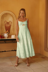 Fiora Maxi Dress Green