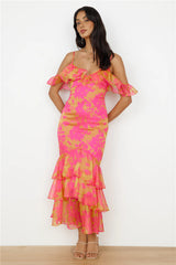 Party On Maxi Dress Pink