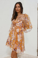 Splendid Skies Dress Yellow