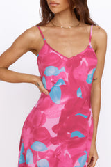 Make Up My Mind Maxi Dress Pink