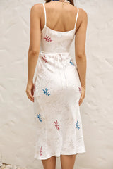 SNDYS Rosa Midi Dress White