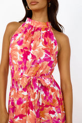 Peach Pie Maxi Dress Pink