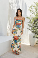 Sunrise Samba Maxi Dress Print