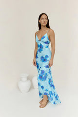 Shine Bright Maxi Dress Blue