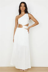 We Got This Feeling Maxi Dress White