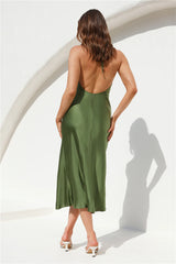 Up and Away Maxi Dress Olive