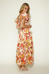 Autumn Dreams Maxi Dress Floral