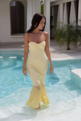 Dream Destinations Maxi Dress Yellow