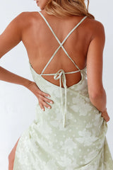 Leora Midi Dress Green