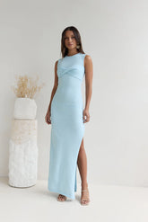 Island Soul Maxi Dress Blue