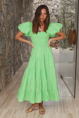 Adela Maxi Dress Light Green
