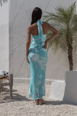Seaside Whispers Maxi Dress Sage