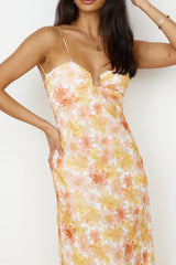 Follow You Anywhere Maxi Dress Orange