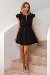 I Like You Dress Black