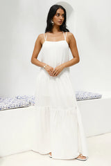 Endless Grace Maxi Dress White