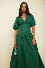 Nature's Escape Maxi Dress Green
