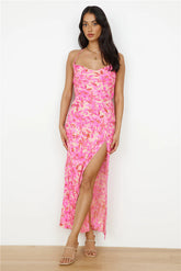 Forgetting You Maxi Dress Pink