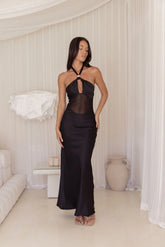 Jet Set Dreams Maxi Dress Black