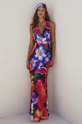 RUNAWAY THE LABEL Posey Maxi Dress Maeve Print