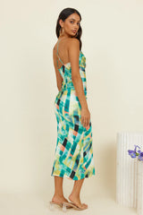 Clear Mind Maxi Dress Green
