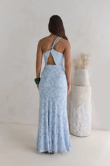 Tales From The Riviera Maxi Dress Blue