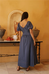 Bambi Blue Maxi Dress Navy