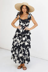 Beauty Of You Maxi Dress Black