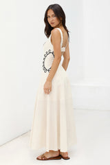 Sonora Sun Maxi Dress Beige