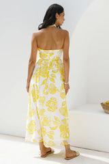 Eternal Spring Maxi Dress Yellow